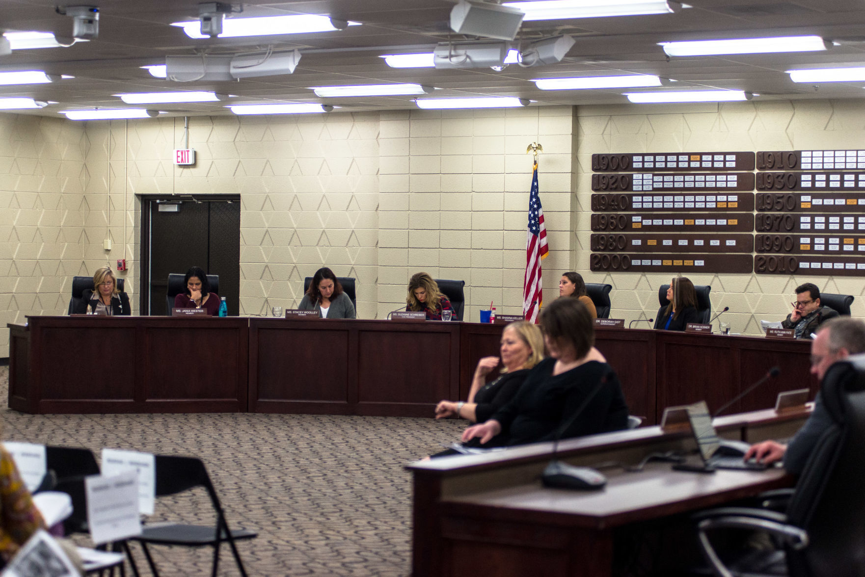 Tulsa school board Jan. 6, 2020